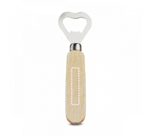 Opener in metal and wood HOLZ